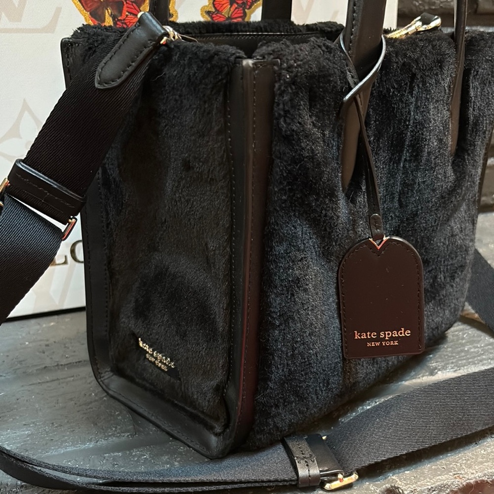 Kate Spade Manhattan Faux-fur Small Tote - Picture 2 of 11